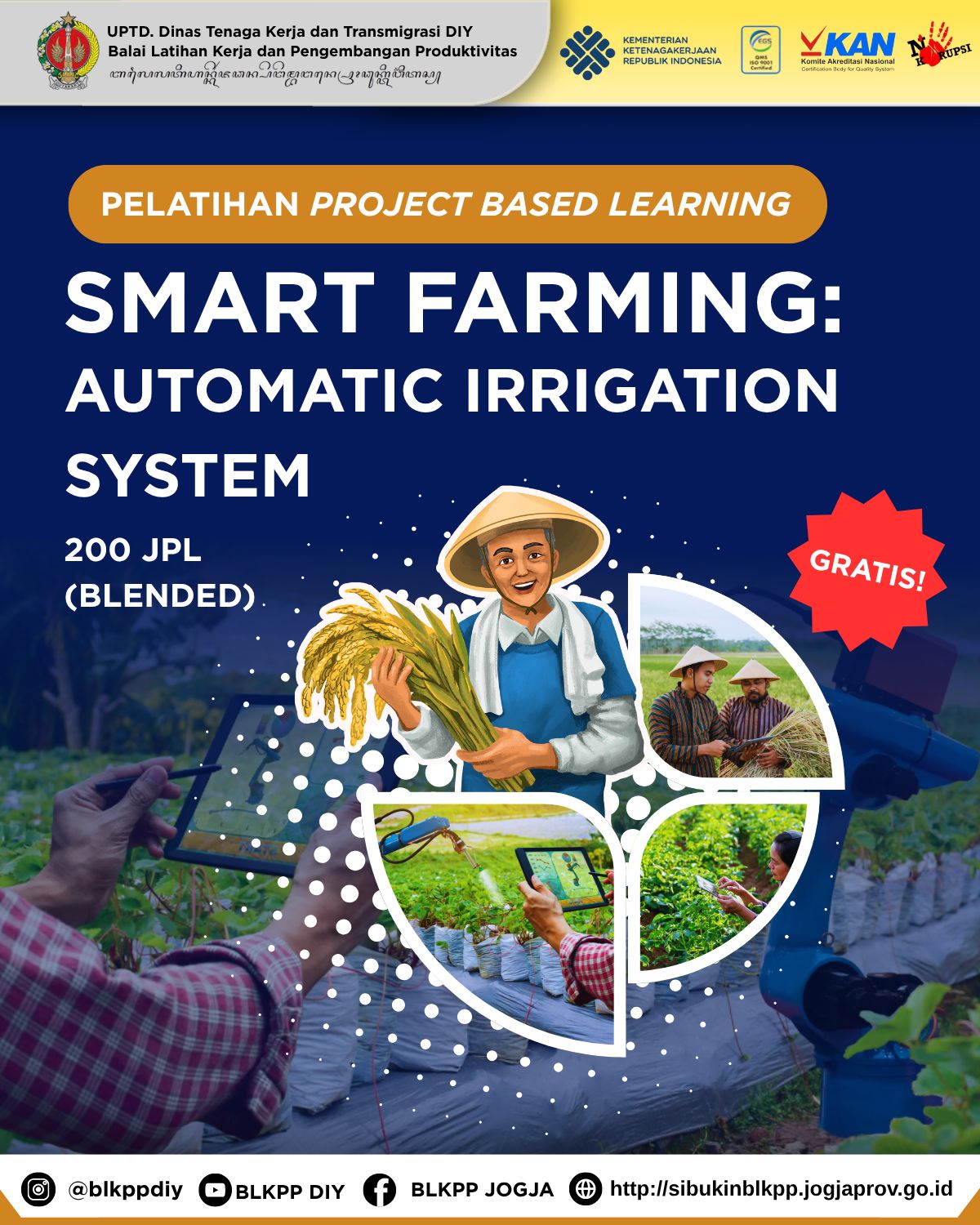 Telah Dibuka! Pelatihan Smart Farming: Automatic Irrigation System